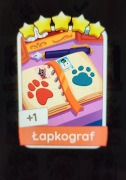 Monopoly go karta 5* Łapkograf set 21