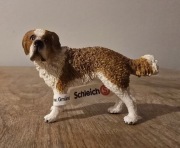 Schleich pies bernardyn figurka model wycofany z 2014 r