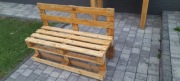 Sprzedam ławkę ogrodową z palet. Wyszlifowana i wymalowana. Meble z palet