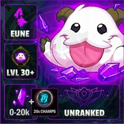 League of Legends EUNE smurf lvl30+