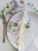 Obrączka na serwetkę, serwetnik boho makrama dekoracja serwetka 