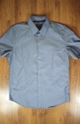 Koszula Jake*s r. 41/42 męska kr rękaw bawełniana gładka 