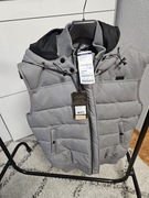 Bezrękawnik ocieplany z kapturem REVIEW, roz. L - nowy