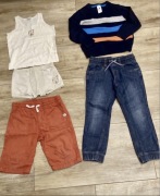 komplet ubranek dziecięcych na wzrost 104-110 cm