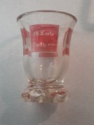 Biedermeier Cieplice 1840 rok szklanica