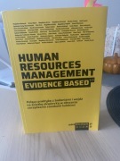 Human Resources Management - evidence based 3.0 