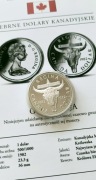 1 dolar 1982 r srebro
