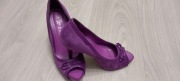 Szpilki fioletowe rozmiar 38 