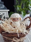 Ozdoba wielkanocna. Handmade. Owieczka. Dla dzieci. 