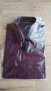 Nowa koszula Kastor bordowa 164 170 r 40 długi rękaw
