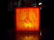Unikatowa lampka Minecraft Jack-o'-lantern – klimatyczna dekoracja 