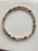 Bransoletka elastyczna damska z kamieni naturalnych