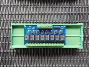 Moduł z 8 przekaźnikami dla Raspberry Pi szyna DIN wave share