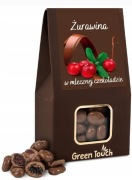 Żurawina w mlecznej czekoladzie 100g Green Touch