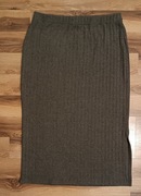 Spódnica damska L nowa z metką dzianina prążkowana 