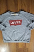 Bluza Levi's r. 16 młodzieżowa szara bez kaptura bawełniana 