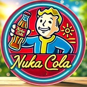 Vintage znak drewniany Nuka Cola 7,8x7,8 cala dekoracja do domu i baru