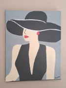 Obraz Dama w kapeluszu 