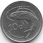 Malta 10 cents 1991