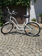 Rower Electra townie biały perłowy