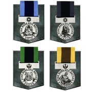 ZESTAW 4 MEDALI STAR WARS NOWE WIELKIE BITWY VADER