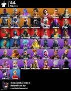 Fortnite acc 3-50 skinów z vb