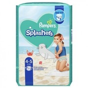 Pieluszki Pampers Splashers, pieluchy do wody Rozmiar 4-5 11 szt