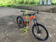 Stojak rowerowy na rower, designerski, loftowy. 