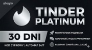 TINDER PLATINUM 30 DNI | WYSYŁKA | 24/7 PROSTA AKTYWACJA