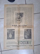 Witam posiadam kompletny egzemlarz 12 stronicowy starej gazety WIEŚĆI