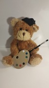 Pluszak niedźwiadek Teddy Bear Collection Miś misiek brązowy artysta malarz