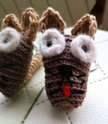 Breloczek - kotek na szydełku