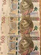 Banknoty serii AA A0 i AŃ