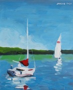 Pejzaż, 26x21, pejzaż