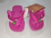 Klapki Japonki Dziecięce Havaianas Fuksjowe Nowe z Metką Hologram Rozm 21