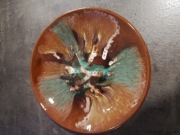 Patera talerz na ścianę PRL Włocławek  Trzaska