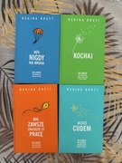 Regina Brett zestaw 4 książek , Bóg nigdy nie mruga , kochaj , jesteś cudem