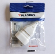 Gniazdo płaskie białe b/u GN-11 Plastrol (10szt.)