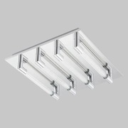 Nowoczesna Lampa Sufitowa LED EGLO Velarde – Chrom, 1880lm – Nowa!