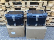 ALUMINIOWY kufer motocyklowy centralny CZARNY 45L / 55L / 65L+ PŁYTA