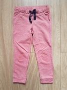 Spodnie dresowe, różowe, wiązane, dziewczynka, rozm. 122