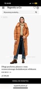 Superdry Długi puchowy płaszcz z mat. wzmocnionego dodatkowym włóknem