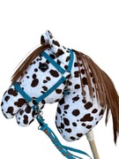 Konik hobby horse zabawka koń na kiju A4 realisty