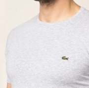 Koszulka Lacoste XL Szara Męska T-Shirt Bawełniany Klasyczna