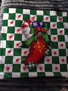 Poszewka świąteczna, poduszka dekoracyjna 