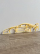 Dekoracja Ścienna Ferrari F40 Sylwetka Samochodu Ozdoba Na Ścianę 
