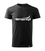 T-shirt męski niemodne.pl - grafika TXT+ADAPTER