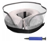 MHwan kołnierz pooperacyjny dla psa + pompka r.L