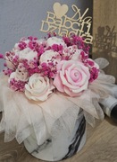 Flower box ze świec sojowych 