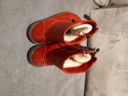 kozaki czerwone damskie